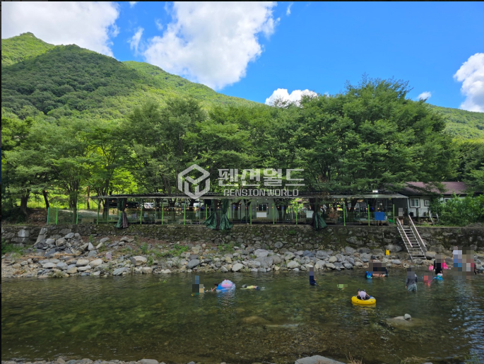경남 밀양시 단장면 구천리 가,나동 [밀양시 펜션매매]계곡입지 MT 단체편션 물가평상운영 매매 매물번호 13017 사진 3
