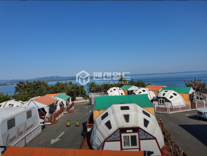 충남 서천군 서면 마량리 [서천캠핑장매매]글램핑,카라반,게르 다양한 숙소 매매 매물번호 13065 사진 2