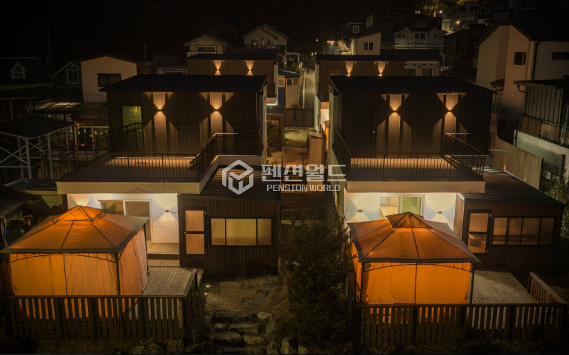 인천 옹진군 영흥면 내리 주건축물제1,주건축물제2,주건축물제3,주건축물제4동 [영흥도 펜션매매]숙박시설 독채4개동 풀빌라 스파펜션매물 매매 매물번호 12859 사진 1