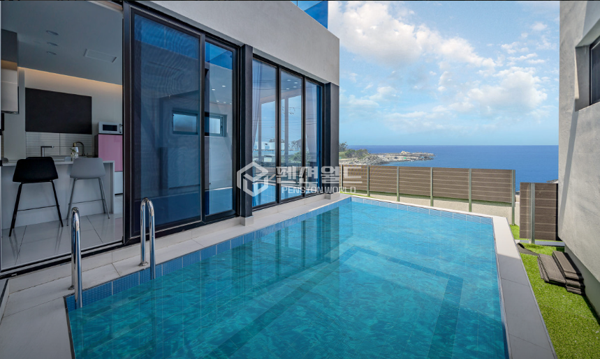 경북 포항남구 구룡포읍 석병리 주건축물제1,주건축물제2,주건축물제3동 [포항 펜션임대]오션뷰 독채3개동 풀빌라 월세 매물번호 13022 사진 5