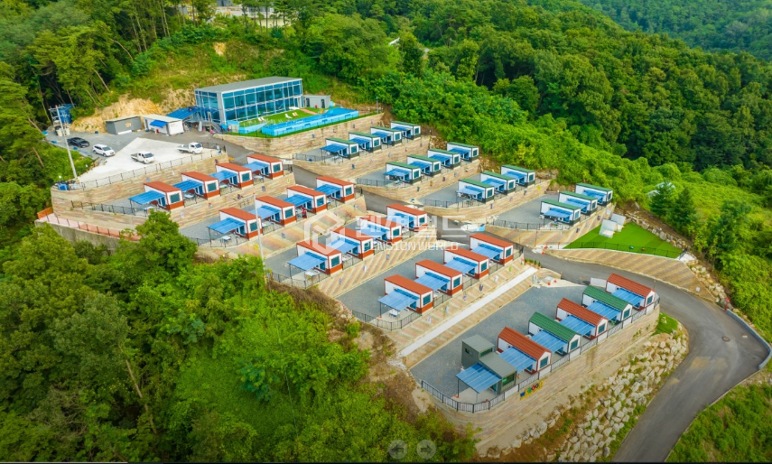 충북 제천시 금성면 성내리 1,2동 [제천 캠핑장매매]카라반34개 카페건물 대형수영장 매매 매물번호 13068 사진 1